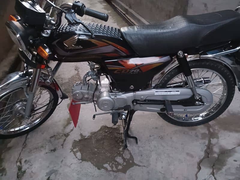 Honda CD 70 (2023+2022) model (03025424537) 5