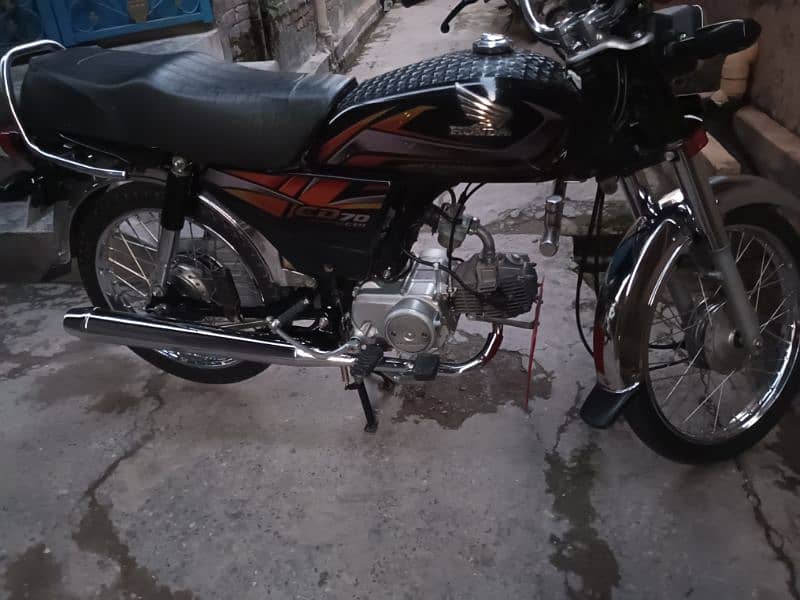 Honda CD 70 (2023+2022) model (03025424537) 14