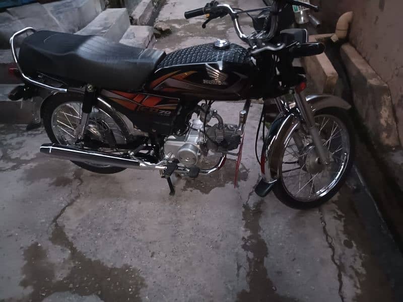 Honda CD 70 (2023+2022) model (03025424537) 15