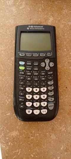 TI 82 advanced calculator