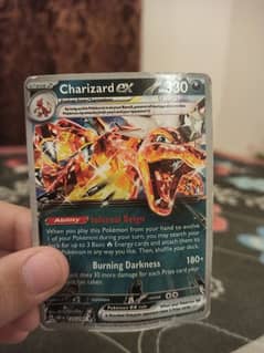 Charizard ex pokemon card