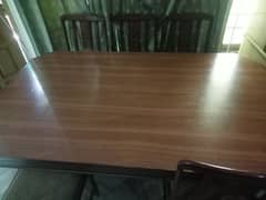 Full Wooden Dining Table