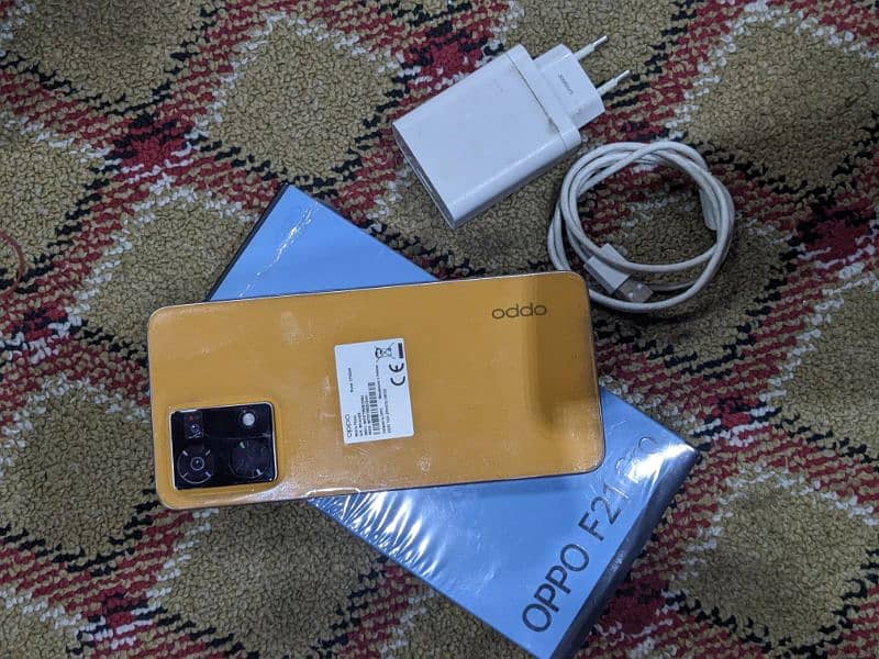 Oppo F21 Pro 8 Gb Ram 128 Memory Box All Original Accessories 10/10 1