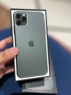 iphone 11 pro max 256 gb  physical dual sim pta approved