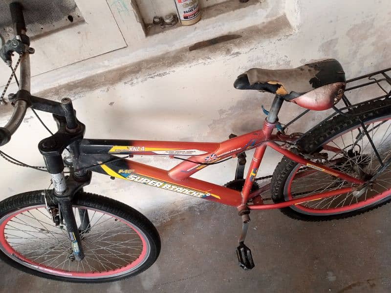 2 x Mountain bicycle in normal condition 18000 & 13000 6