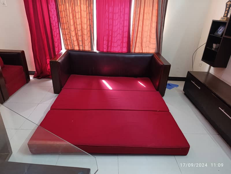 5 Seater Sofa cum bed for sale 0