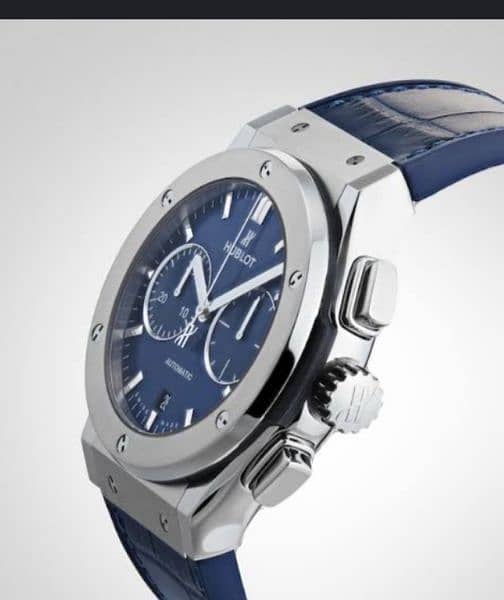 Hublot Classic Titanium Blue Watch- 1