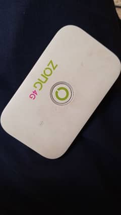 Zong 4 G Device Internet