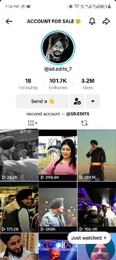 TikTok accounts marketing Sailing Products