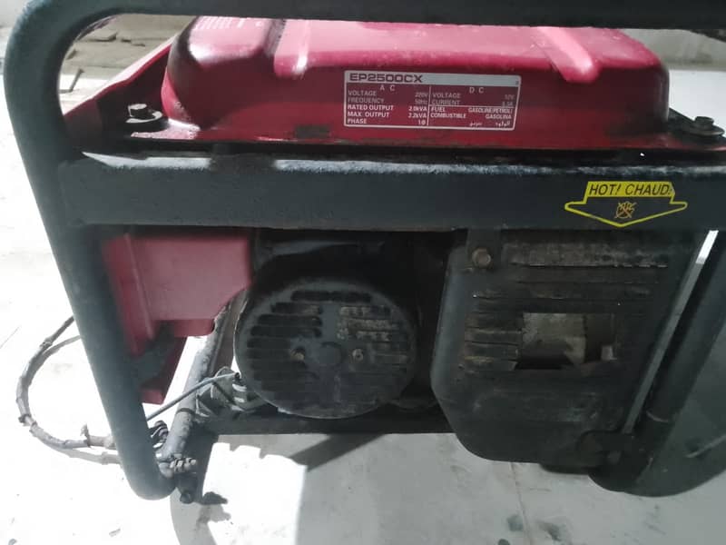 Honda generator EP2500CX 2