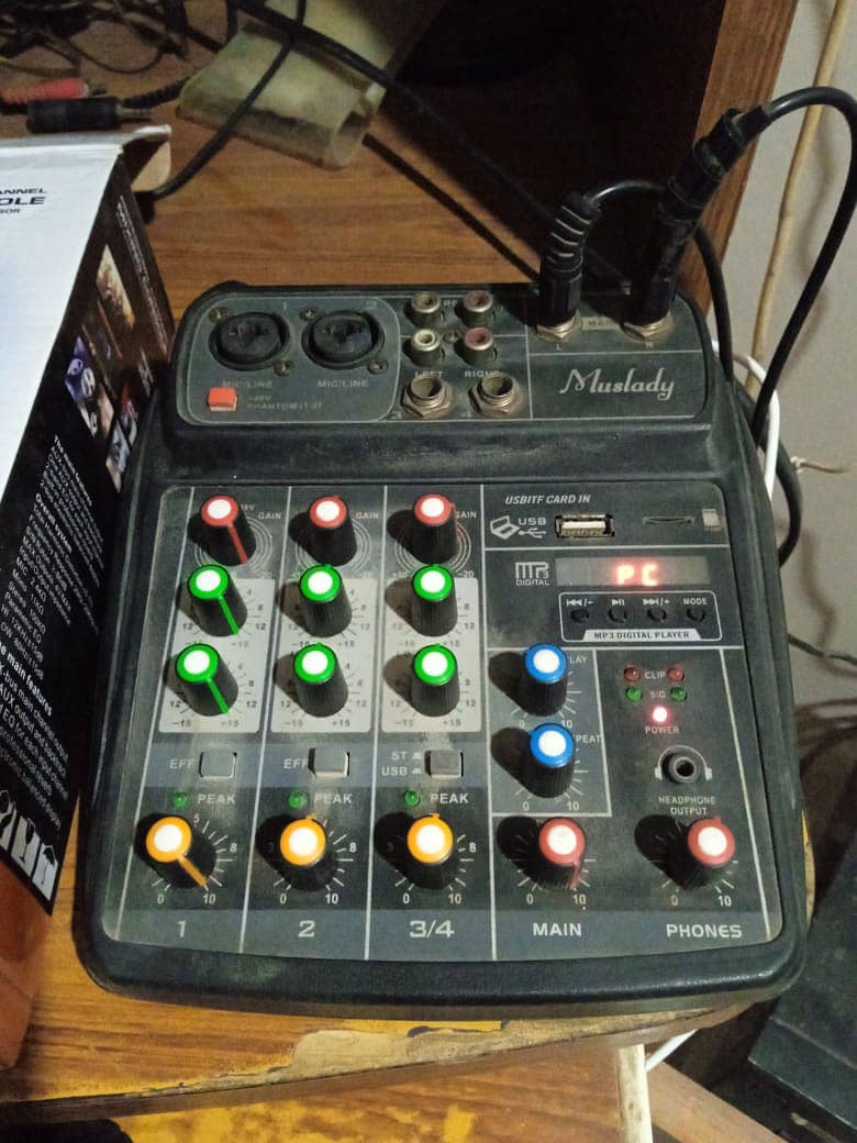 Muslady Mixer Console Audio 1