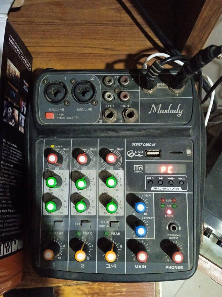 Muslady Mixer Console Audio 2