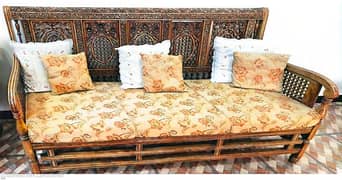 5 seater sofa set hand carved sheesham