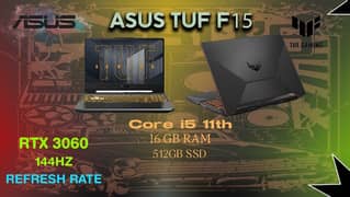 Asus tuf Gaming Laptop  Rtx 3060 (6gb)