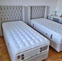 single and double beds