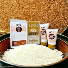 Rice Whitening And Glowing Facial Kit