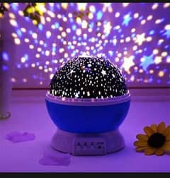 Night Light Star Lamp Starry Sky Projector with 8 colours light