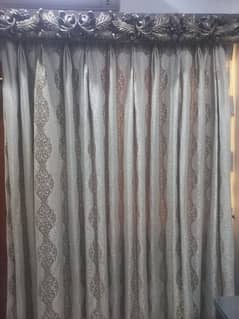 heavy curtains