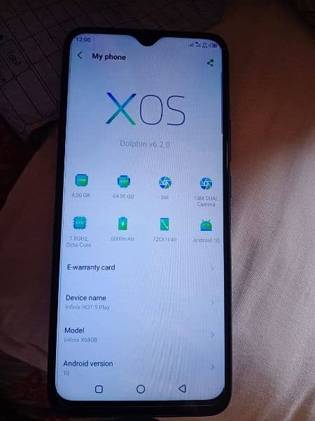 Urgent sell Infinix hot9 play 4