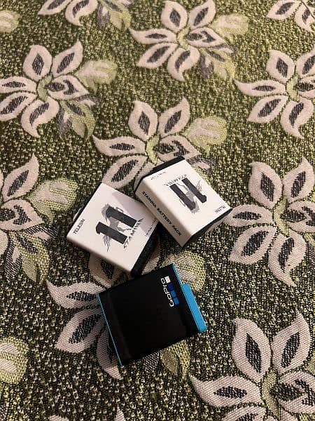 GoPro batteries and charger 4