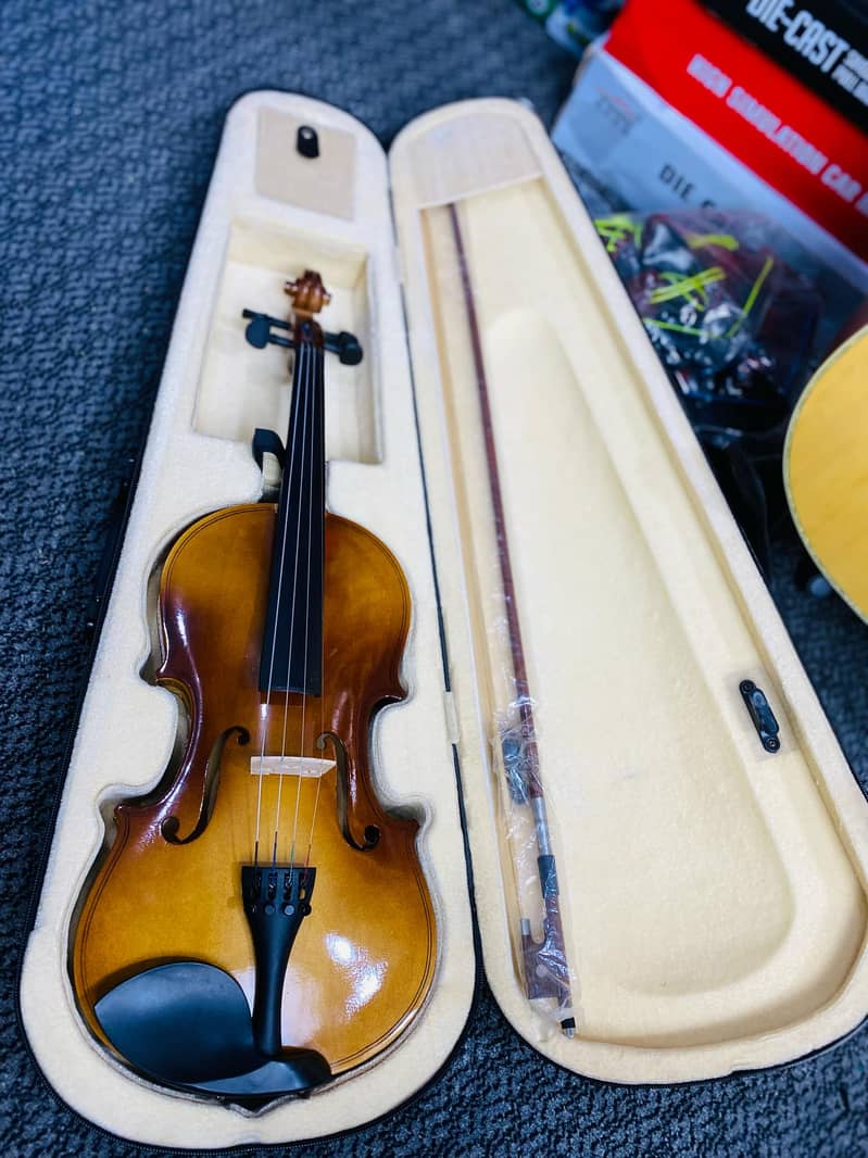 Violin 4/4 Wood Violin Beautiful Appearance Acoustixc Violin 13