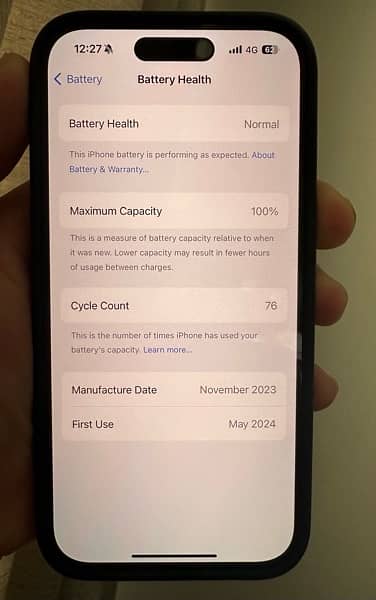 Iphone 15 Pro 256 Gb Black Titanium FU Non PTA 3