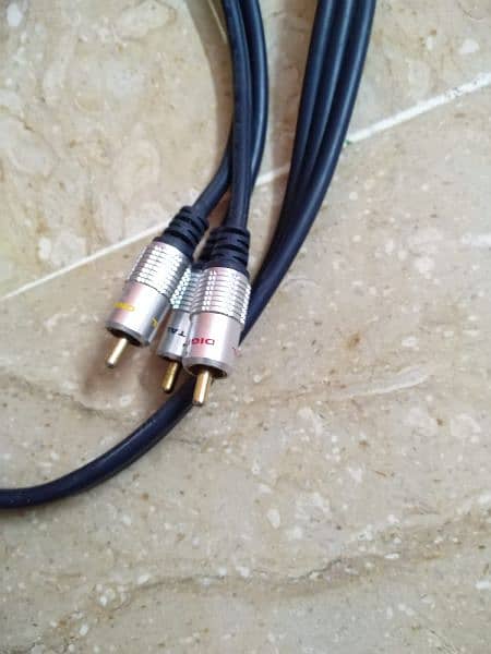 digital fully shielded high definition pc-ofc interconnect cable 2