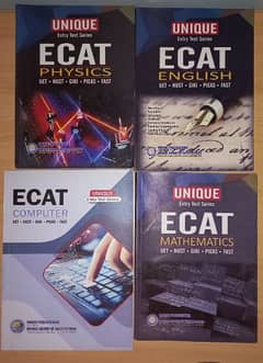 Unique ECAT Entry test books