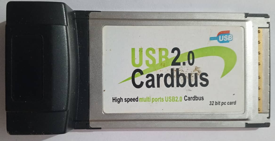 USB 2.0 Cardbus Model QFASCB PCMCIA 0