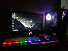 Gaming pc full setup