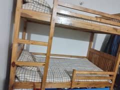 Bunk Bed Made From Original Diyar Wood For Sale| Urgent Sales