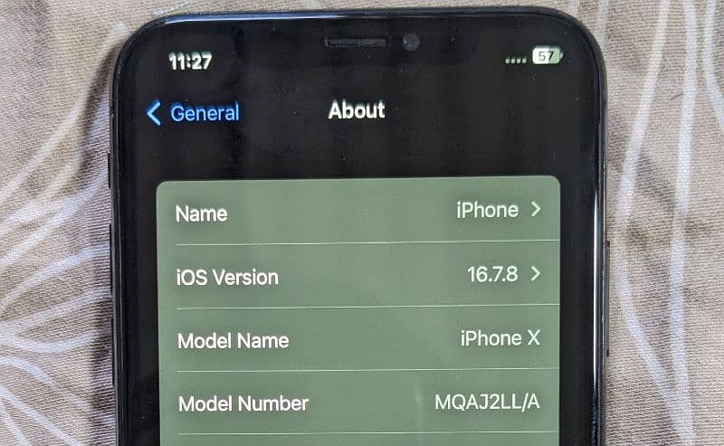 iphone X 64gb 4