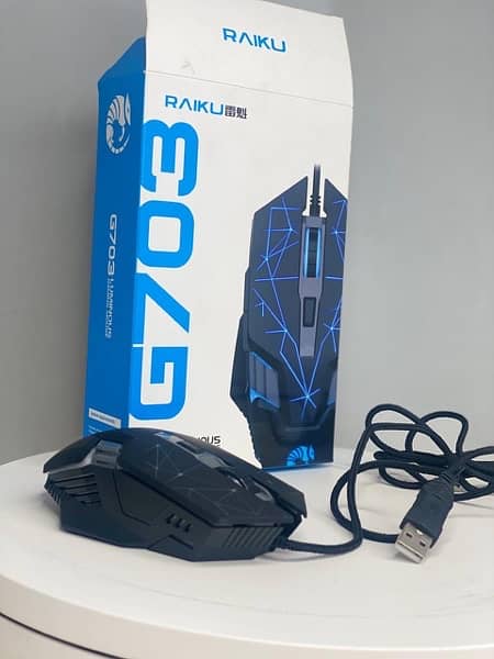 G703 Raiku Luminous Gaming mouse 0