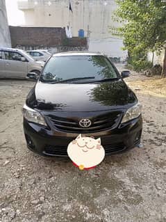 Toyota Corolla XLI 2013 black