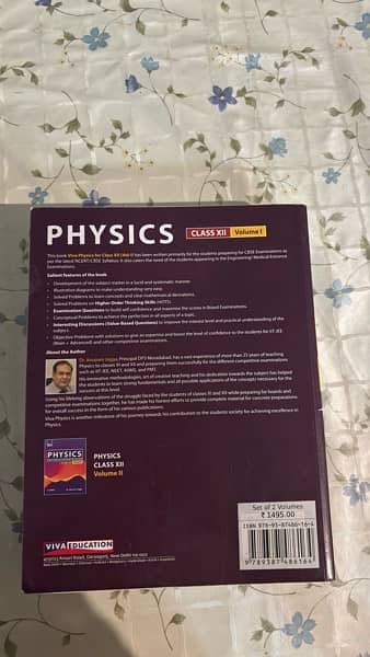 Physics Volume 1  Anupam jagga NCERT/CBSE SYLLABUS 1