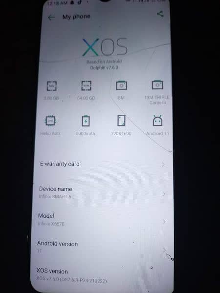 Infinix smart 6/3/64 koi masla nhi or koi Kam nhi he mobile me 4