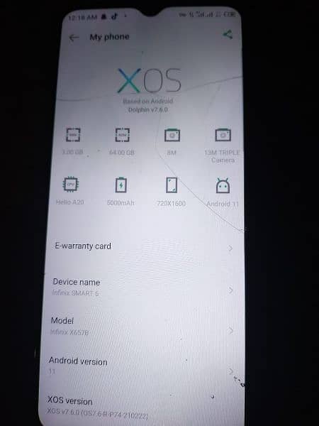 Infinix smart 6/3/64 koi masla nhi or koi Kam nhi he mobile me 10