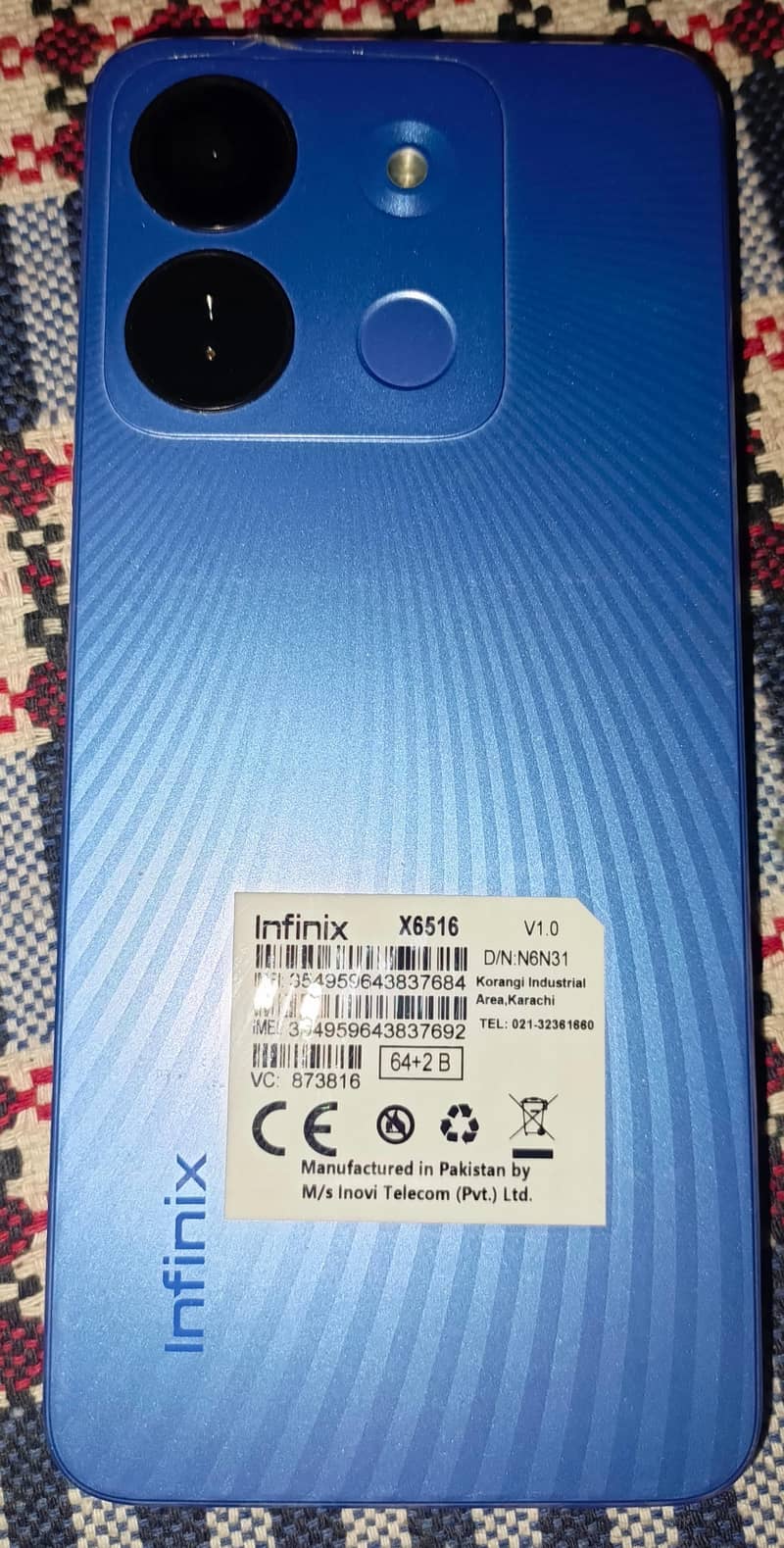 infinx smart 7HD for sale 4/64 11 month warranty ma ha 1