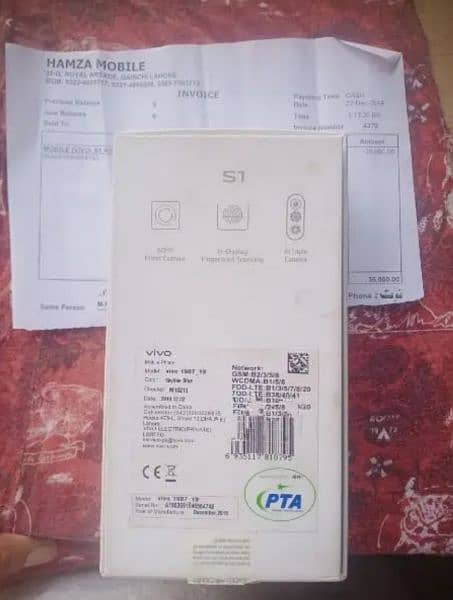 Vivo S1 Original Ram 4 Rom 128 2