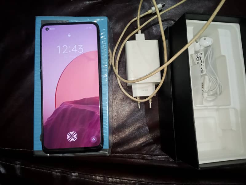 Oppo F19 6+128GB 10\10 Condition With Box & All Accessories 0