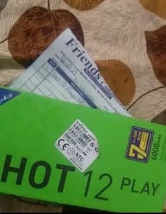 Infinix hot 12 play in good condition