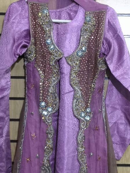 shirt with gown and trouser dupatta 0