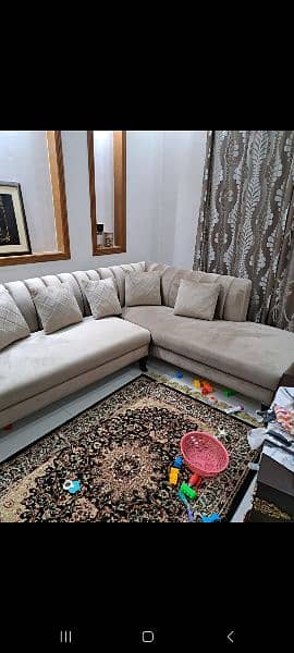 L shaped sofa 1