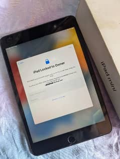 iPad mini 5 icloud owner locked 64gb