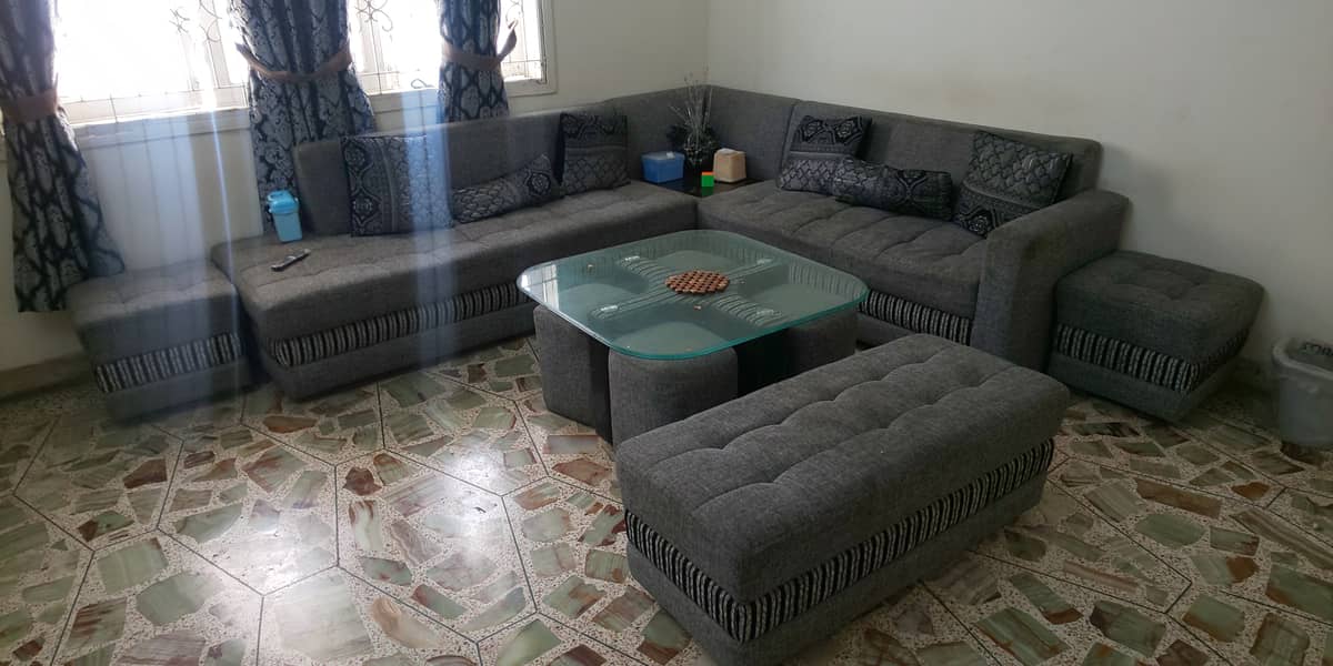 L shaped 10 seater sofa set 0