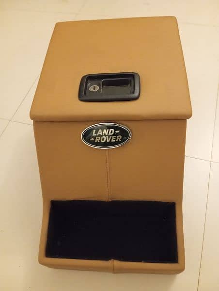 Land Rover defender center console box 1