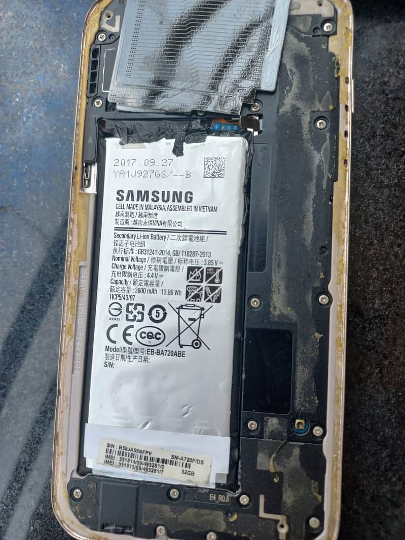 Samsung Galaxy A7 Original Parts for sales, screen, panel, processor 5