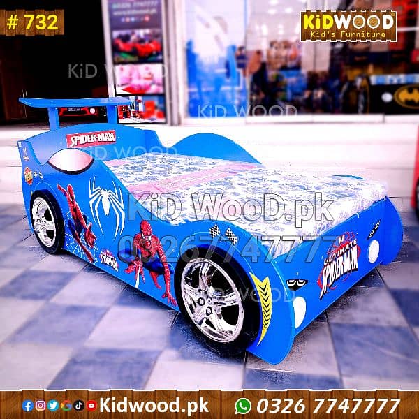 Kid's Car Beds (Different Design Different Prices) 4