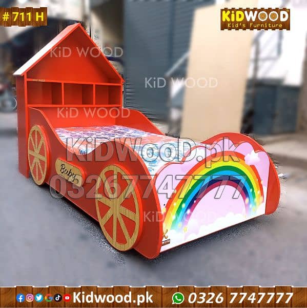 Kid's Car Beds (Different Design Different Prices) 5