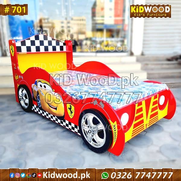 Kid's Car Beds (Different Design Different Prices) 6